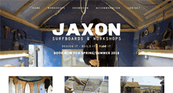 Desktop Screenshot of jaxonsurfboardworkshops.co.uk